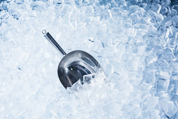 tumpukan es batu, ice maker